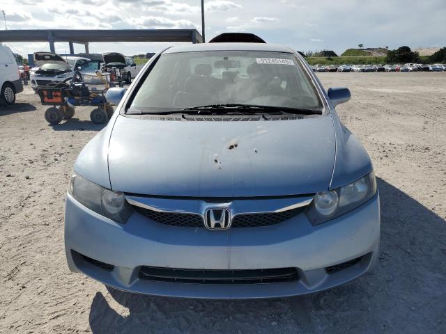 2HGFA1F5XAH324443 - 2010 HONDA CIVIC LX BLUE photo 5