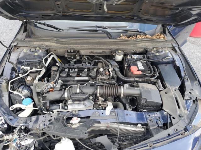 1HGCV1F51JA119051 - 2018 HONDA ACCORD EXL BLUE photo 11