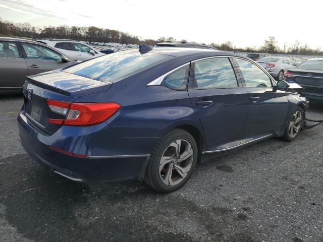 1HGCV1F51JA119051 - 2018 HONDA ACCORD EXL BLUE photo 3