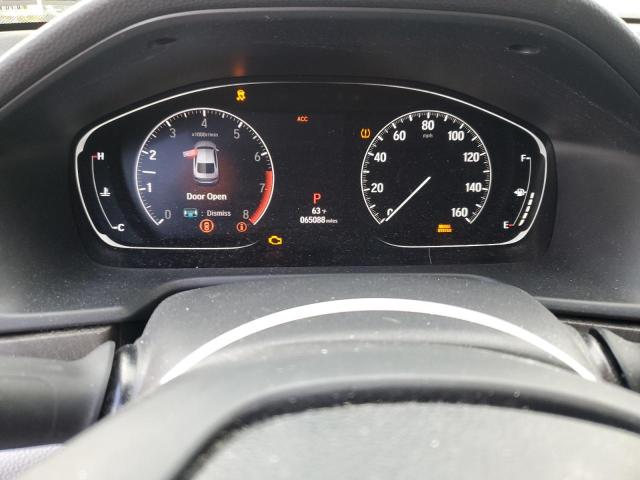 1HGCV1F51JA119051 - 2018 HONDA ACCORD EXL BLUE photo 9