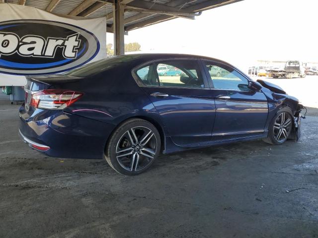 1HGCR2F59HA065339 - 2017 HONDA ACCORD SPORT 蓝色 照片 3