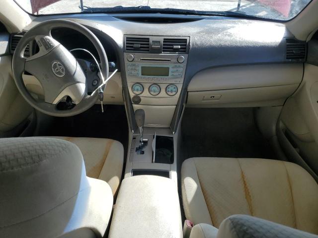 4T4BE46K47R009427 - 2007 TOYOTA CAMRY CE RED photo 8