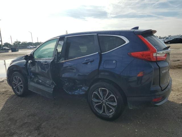5J6RW1H5XNA000854 - 2022 HONDA CR-V EX BLUE photo 2