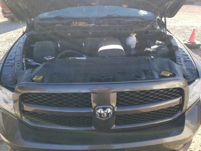 1C6RR7FGXJS308865 - 2018 RAM 1500 ST ნაცრისფერი ფოტო 11