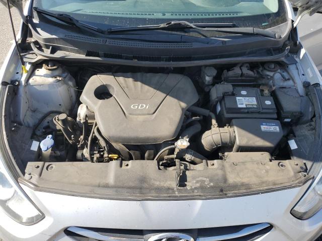 KMHCT4AE3FU886060 - 2015 HYUNDAI ACCENT GLS SILVER photo 11