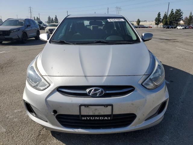 KMHCT4AE3FU886060 - 2015 HYUNDAI ACCENT GLS SILVER photo 5