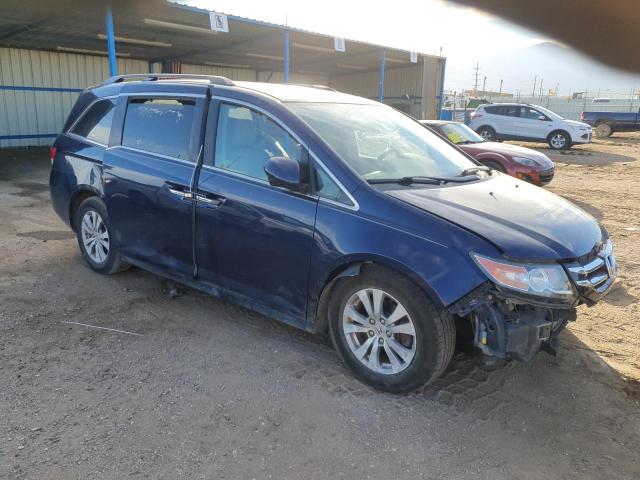 5FNRL5H65GB088706 - 2016 HONDA ODYSSEY EXL BLUE photo 4