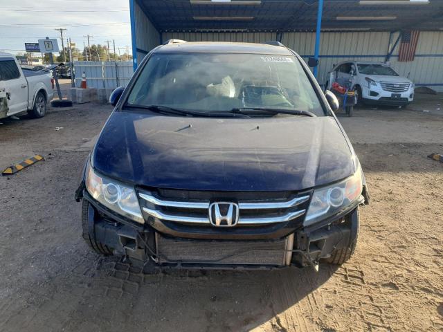 5FNRL5H65GB088706 - 2016 HONDA ODYSSEY EXL BLUE photo 5