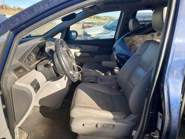 5FNRL5H65GB088706 - 2016 HONDA ODYSSEY EXL BLUE photo 7