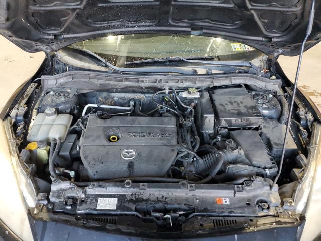 JM1BL1UG0C1586100 - 2012 MAZDA 3 I BLACK photo 11