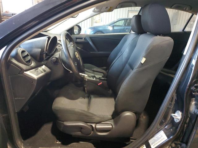 JM1BL1UG0C1586100 - 2012 MAZDA 3 I BLACK photo 7