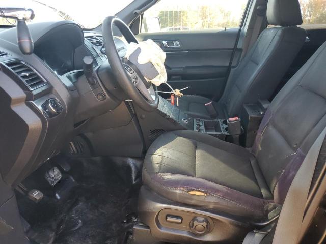 1FM5K8AR5FGB62018 - 2015 FORD EXPLORER POLICE INTERCEPTOR Սև լուսանկար 7