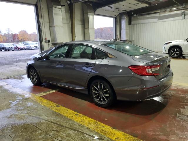 1HGCV1F58NA004582 - 2022 HONDA ACCORD EXL GRAY photo 2