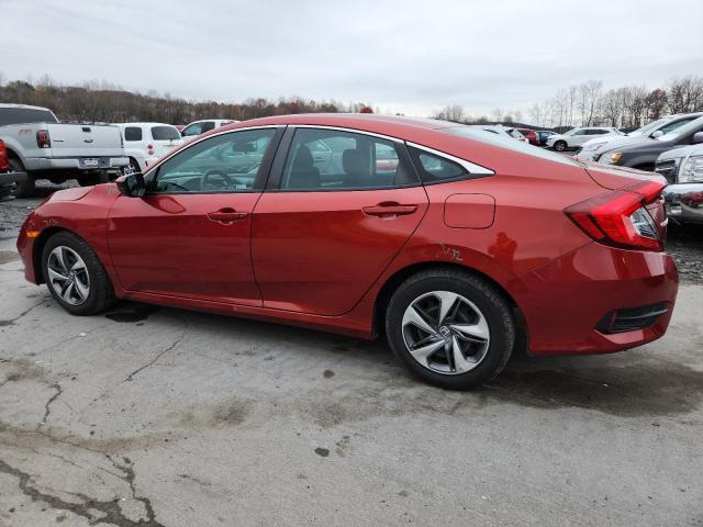 2HGFC2F63KH556344 - 2019 HONDA CIVIC LX 红色 照片 2