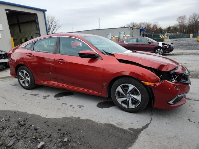 2HGFC2F63KH556344 - 2019 HONDA CIVIC LX 红色 照片 4