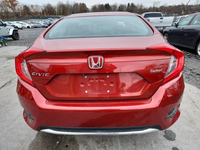 2HGFC2F63KH556344 - 2019 HONDA CIVIC LX 红色 照片 6