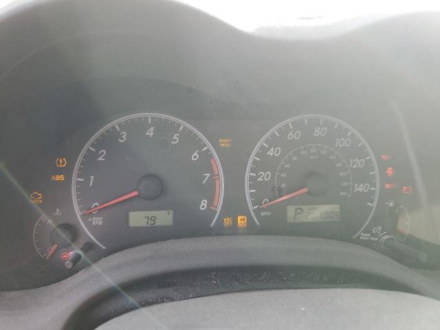 1NXBU4EE4AZ378143 - 2010 TOYOTA COROLLA BASE 银色 照片 9