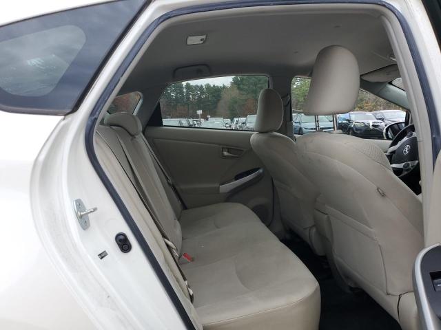 JTDKN3DU4C5417802 - 2012 TOYOTA PRIUS 白色 照片 10