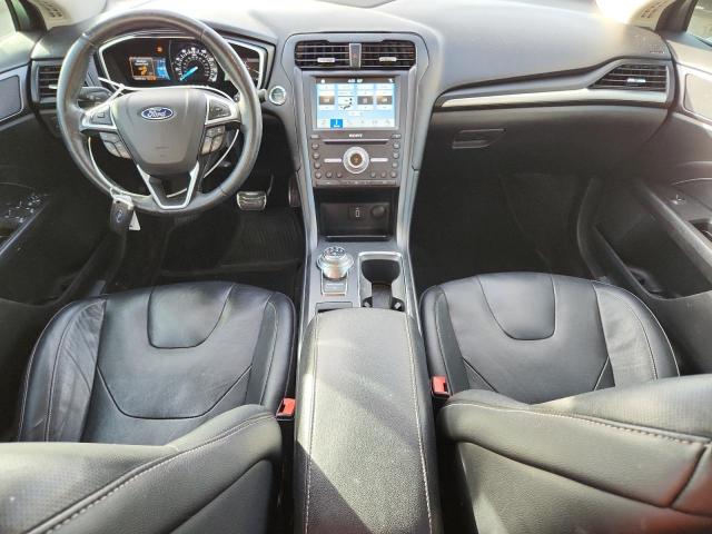 3FA6P0K94HR176987 - 2017 FORD FUSION TITANIUM GRAY photo 8