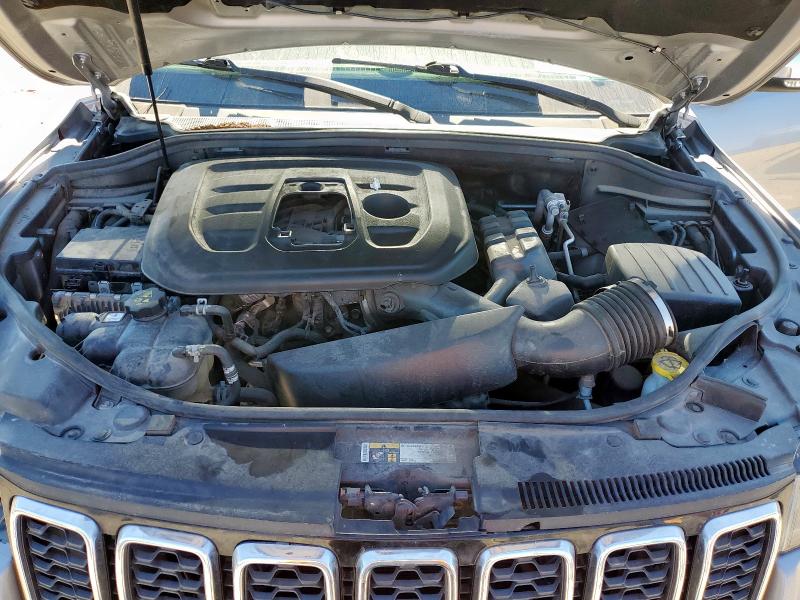 1C4RJFBG6KC726061 - 2019 JEEP GRAND CHER LIMITED ვერცხლისფერი ფოტო 12