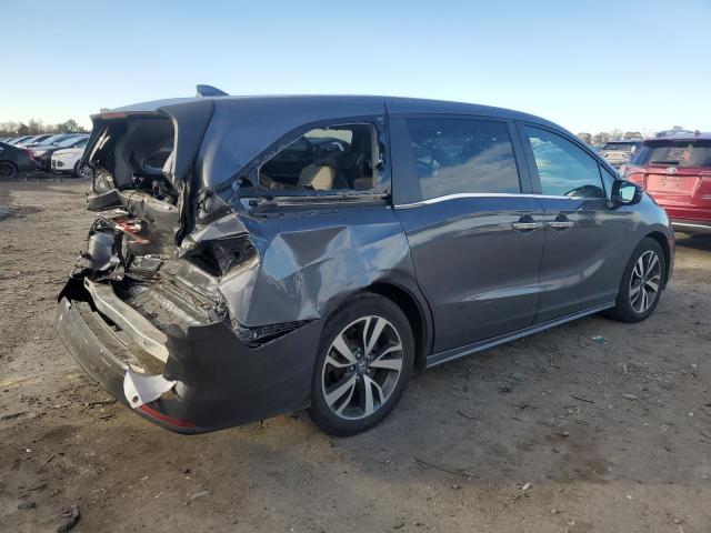 5FNRL6H83PB018595 - 2023 HONDA ODYSSEY TOURING GRAY photo 3
