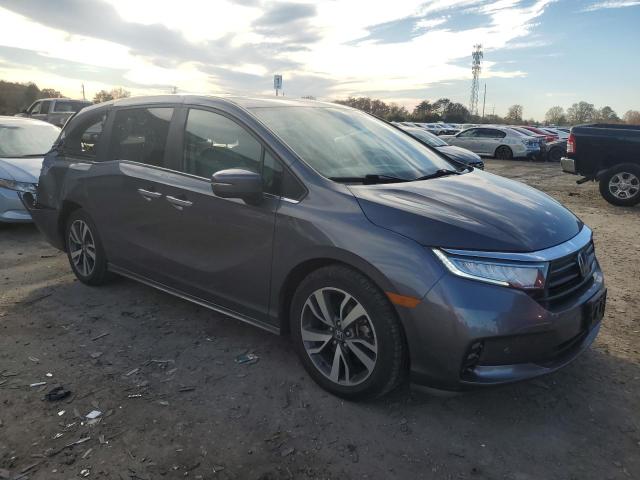 5FNRL6H83PB018595 - 2023 HONDA ODYSSEY TOURING GRAY photo 4