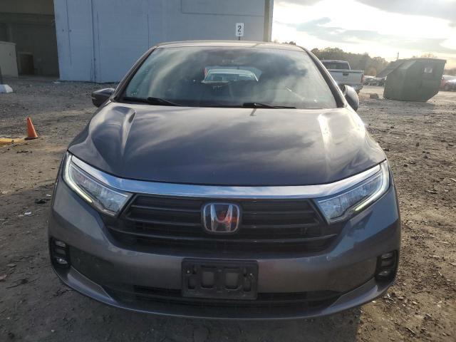 5FNRL6H83PB018595 - 2023 HONDA ODYSSEY TOURING GRAY photo 5