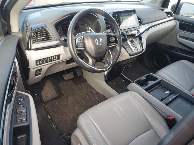 5FNRL6H83PB018595 - 2023 HONDA ODYSSEY TOURING GRAY photo 8