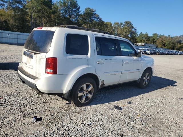5FNYF38679B017520 - 2009 HONDA PILOT EXL WHITE photo 3