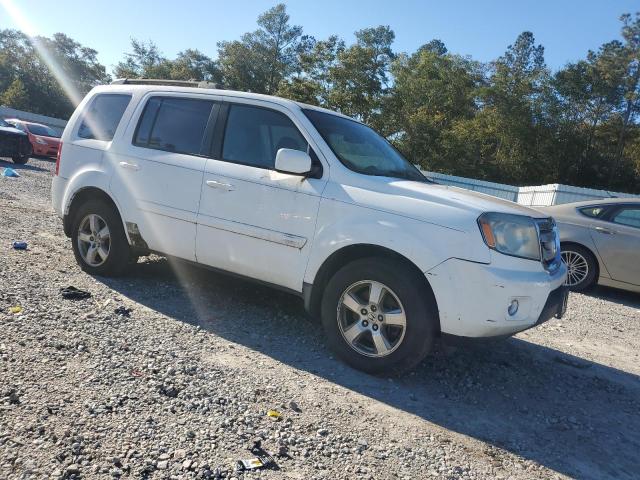 5FNYF38679B017520 - 2009 HONDA PILOT EXL WHITE photo 4