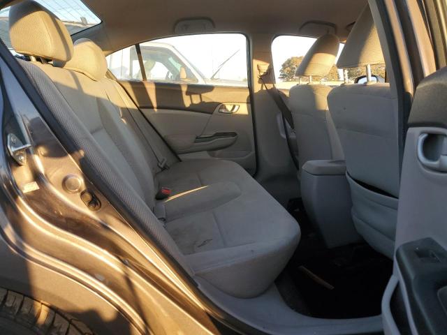 2HGFB2F56CH600574 - 2012 HONDA CIVIC LX GRAY photo 10