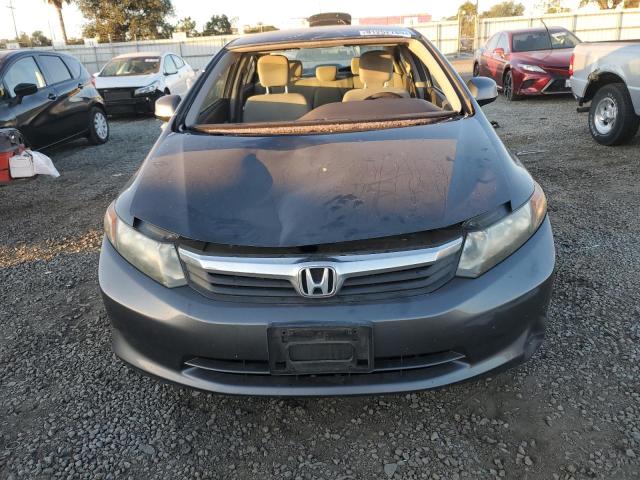 2HGFB2F56CH600574 - 2012 HONDA CIVIC LX GRAY photo 5