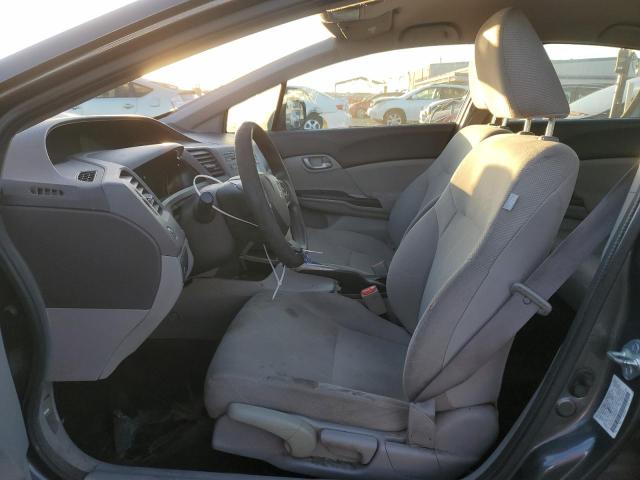 2HGFB2F56CH600574 - 2012 HONDA CIVIC LX GRAY photo 7