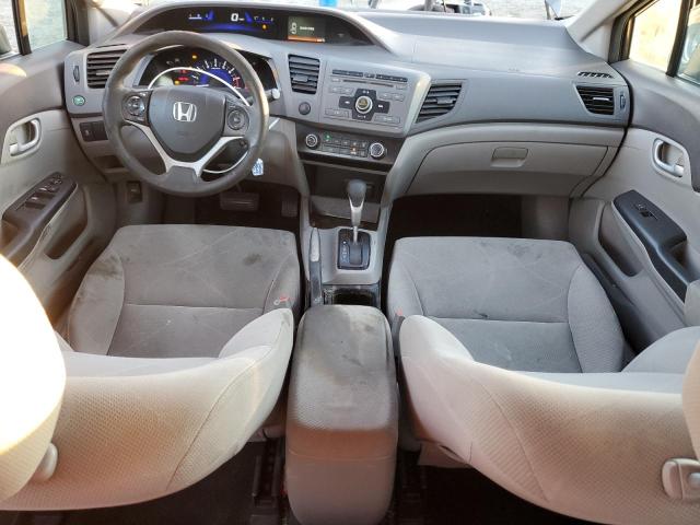 2HGFB2F56CH600574 - 2012 HONDA CIVIC LX GRAY photo 8