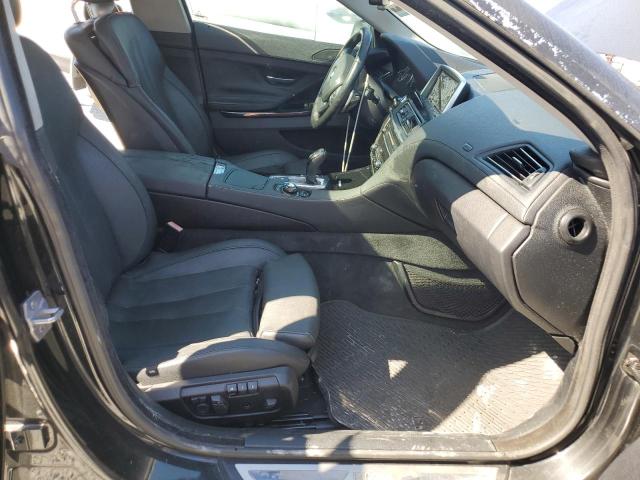WBA6A0C52EDZ04539 - 2014 BMW 640 I GRAN COUPE BLACK photo 7