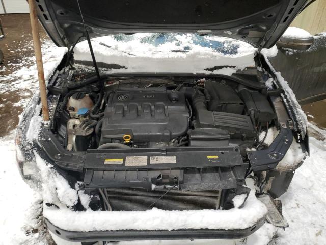 1VWBV7A38FC073651 - 2015 VOLKSWAGEN PASSAT SE 银色 照片 11