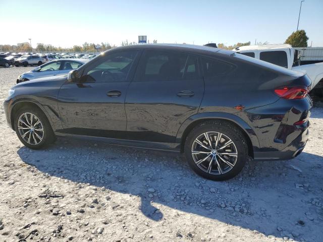 5UXCY8C02N9J55389 - 2022 BMW X6 M50I BLACK photo 2