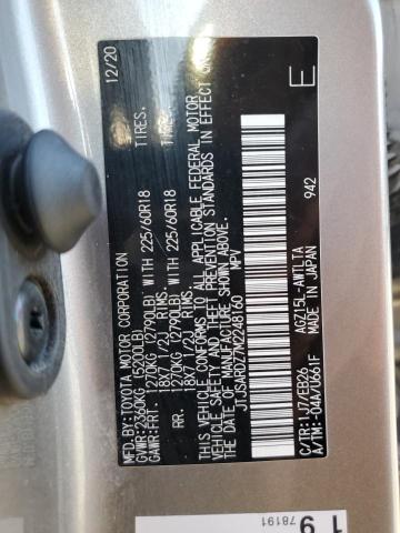 JTJSARDZ7M2248160 - 2021 LEXUS NX 300 BASE Plata foto 13