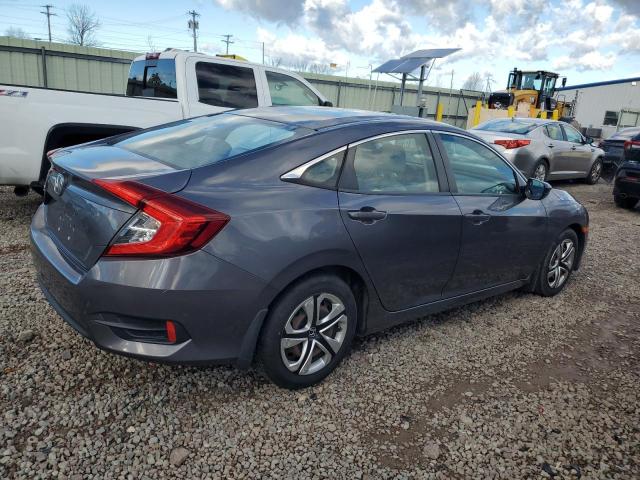 2HGFC2F59JH568083 - 2018 HONDA CIVIC LX GRAY photo 3