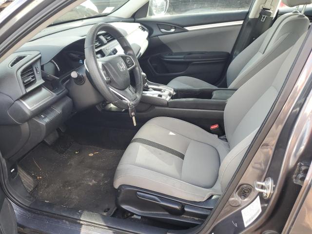 2HGFC2F59JH568083 - 2018 HONDA CIVIC LX GRAY photo 7