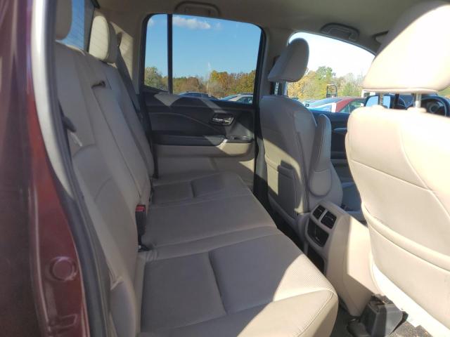 5FPYK2F65HB011309 - 2017 HONDA RIDGELINE RTL BURGUNDY photo 10