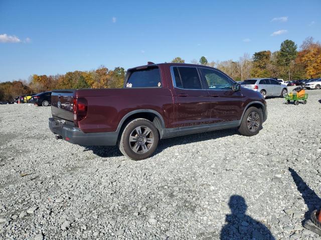 5FPYK2F65HB011309 - 2017 HONDA RIDGELINE RTL BURGUNDY photo 3