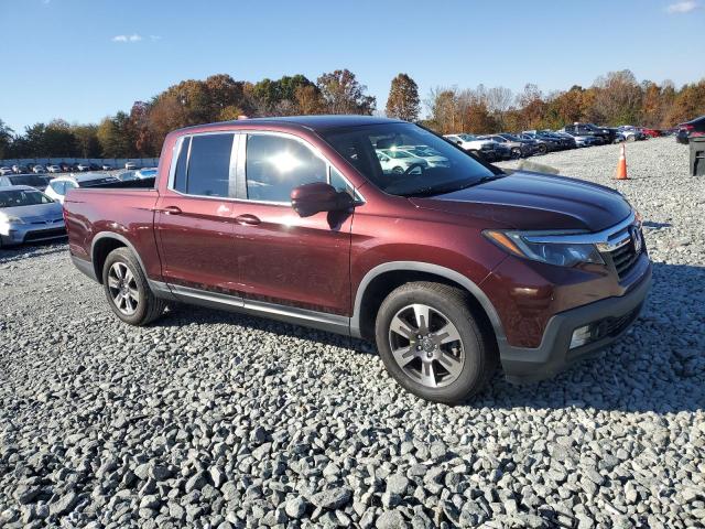 5FPYK2F65HB011309 - 2017 HONDA RIDGELINE RTL BURGUNDY photo 4