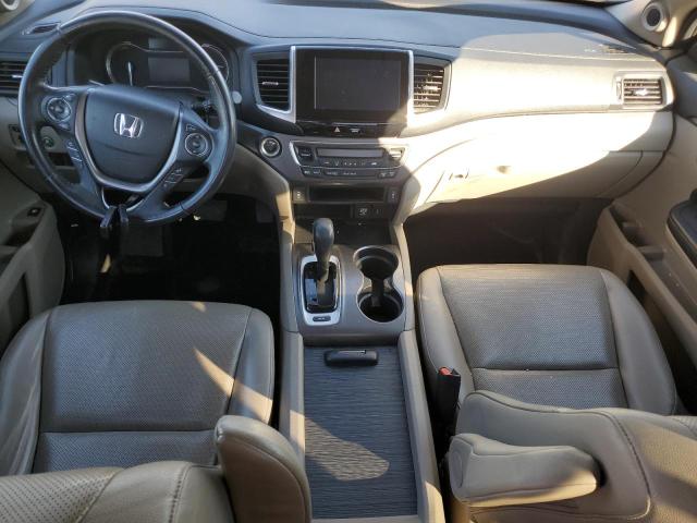 5FPYK2F65HB011309 - 2017 HONDA RIDGELINE RTL BURGUNDY photo 8