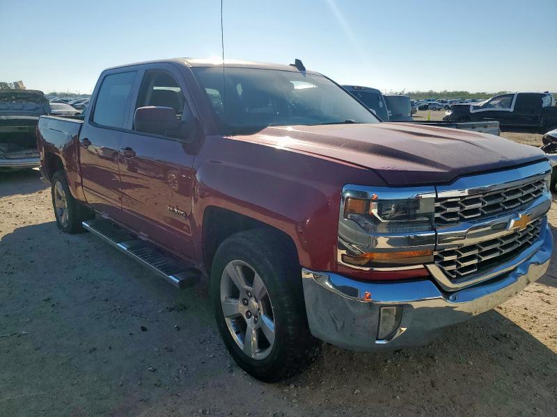 3GCPCREC1JG467194 - 2018 CHEVROLET SILVERADO C1500 LT მუქწითელი ფოტო 4