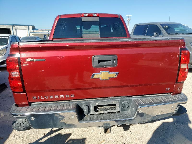 3GCPCREC1JG467194 - 2018 CHEVROLET SILVERADO C1500 LT მუქწითელი ფოტო 6