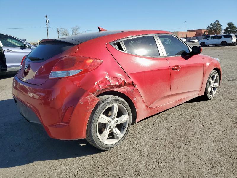 KMHTC6AD1EU193974 - 2014 HYUNDAI VELOSTER წითელი ფოტო 3