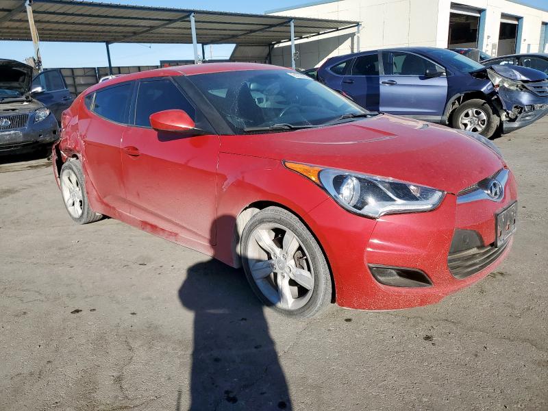 KMHTC6AD1EU193974 - 2014 HYUNDAI VELOSTER წითელი ფოტო 4