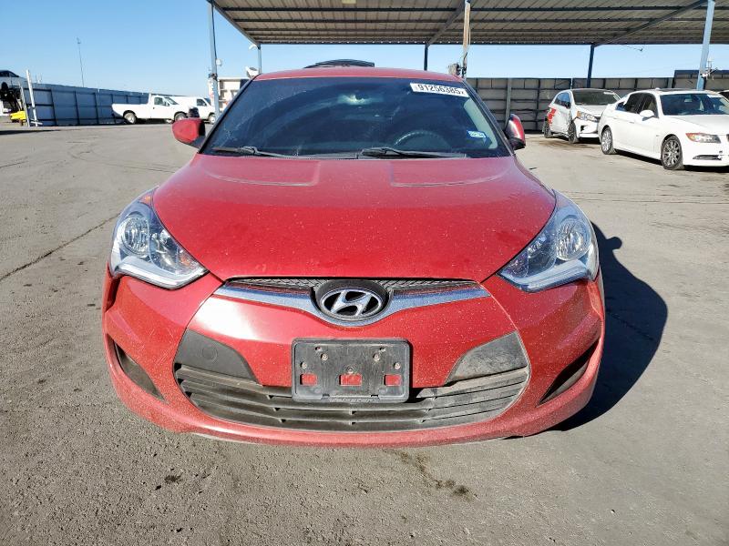 KMHTC6AD1EU193974 - 2014 HYUNDAI VELOSTER წითელი ფოტო 5