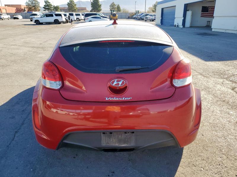 KMHTC6AD1EU193974 - 2014 HYUNDAI VELOSTER წითელი ფოტო 6